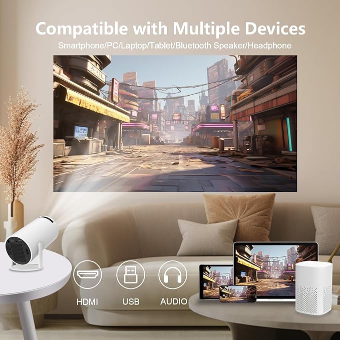 4K Portable Projector